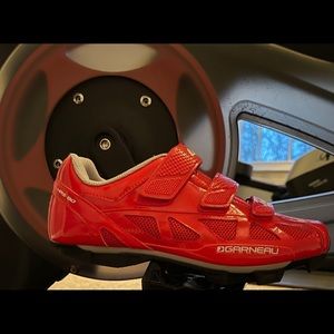 Cyclebar Red Cycling Shoes!